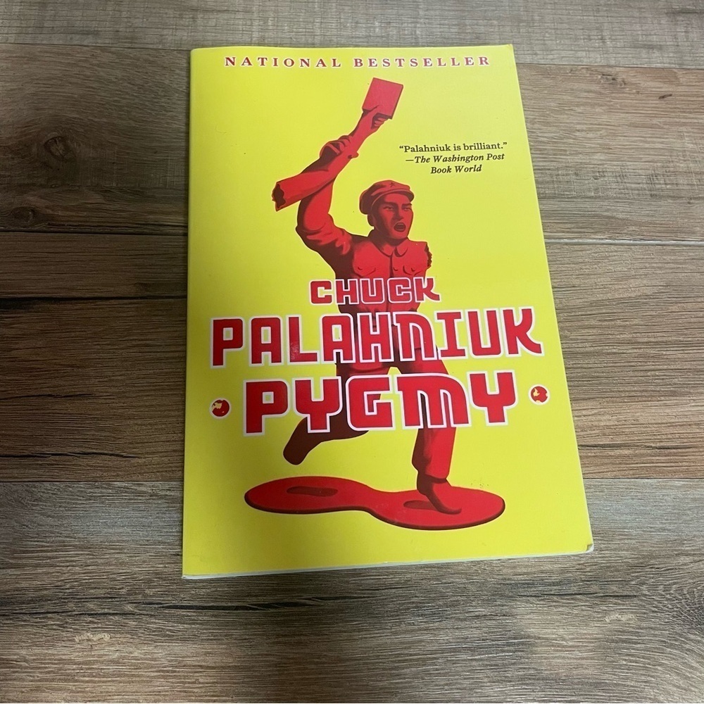 Chuck Palahniuk 'Pygmy' Book - Yellow Cover